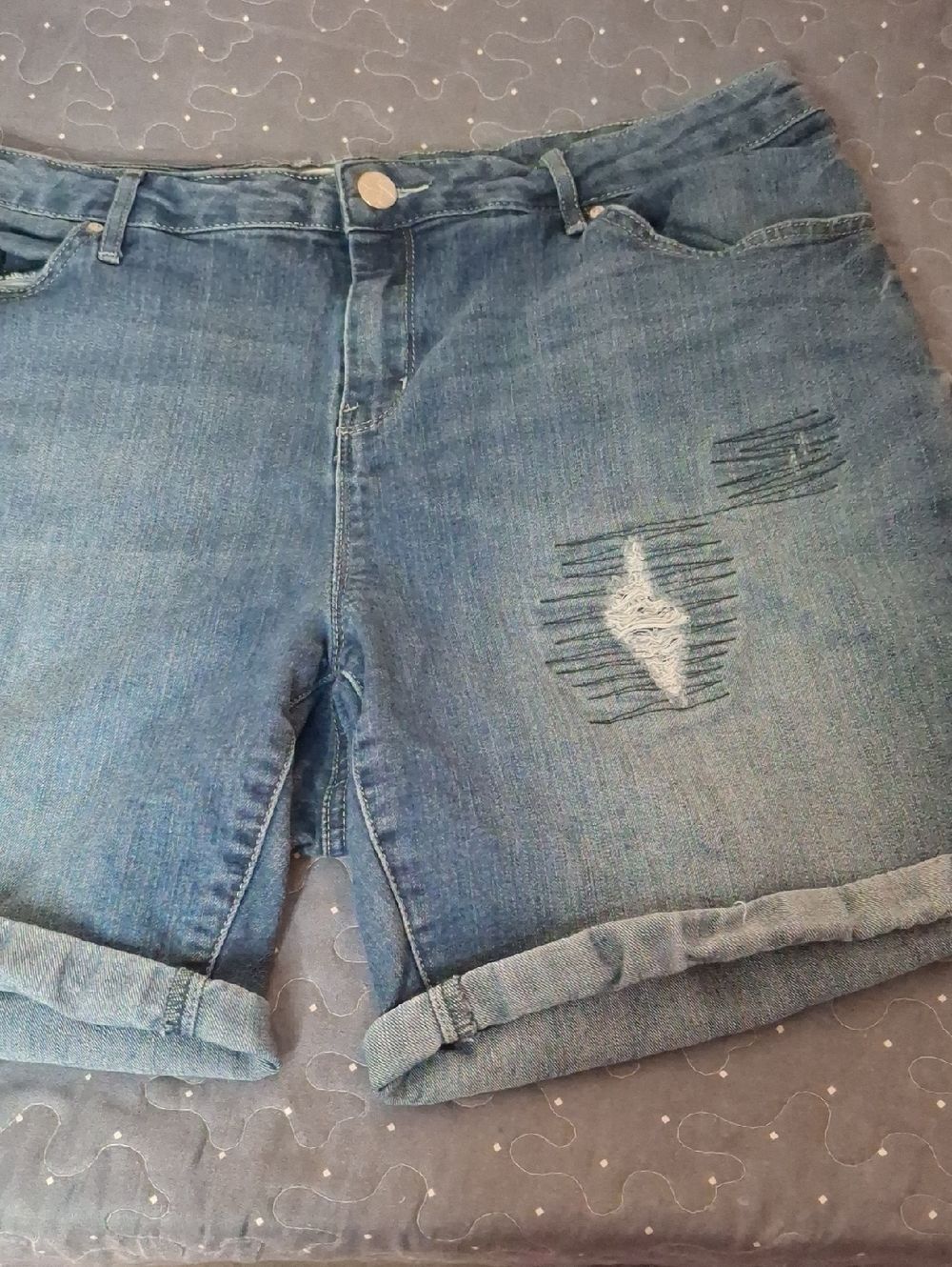 Jessica Simpson Blue Jean shorts size 18
